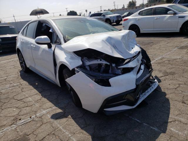 TOYOTA COROLLA SE 2022 with VIN 5YFS4MCE7NP110164 - Photo from auction