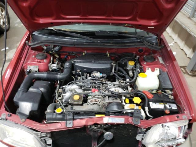 Photo 7 from auction – 2001 SUBARU FORESTER S with VIN JF1SF65591H740802