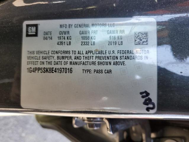 Photo 10 from auction – 2014 BUICK VERANO with VIN 1G4PP5SK8E4197016