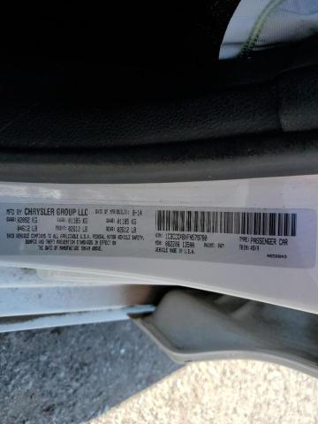 Photo 10 from auction – 2015 CHRYSLER 200 LIMITE with VIN 1C3CCCABXFN579780