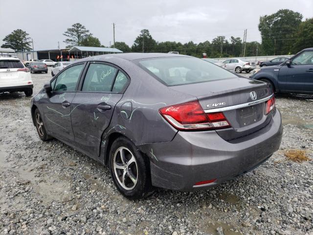 Photo 3 from auction – 2015 HONDA CIVIC SE with VIN 19XFB2F74FE275455