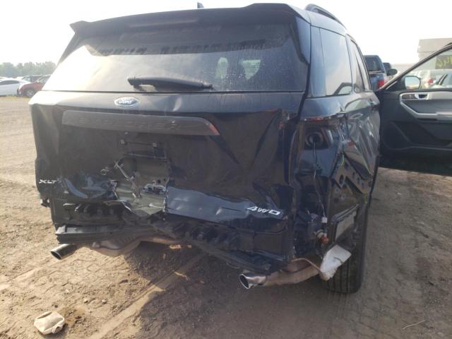 Photo 9 from auction – 2021 FORD EXPLORER X with VIN 1FMSK8DH2MGB14981