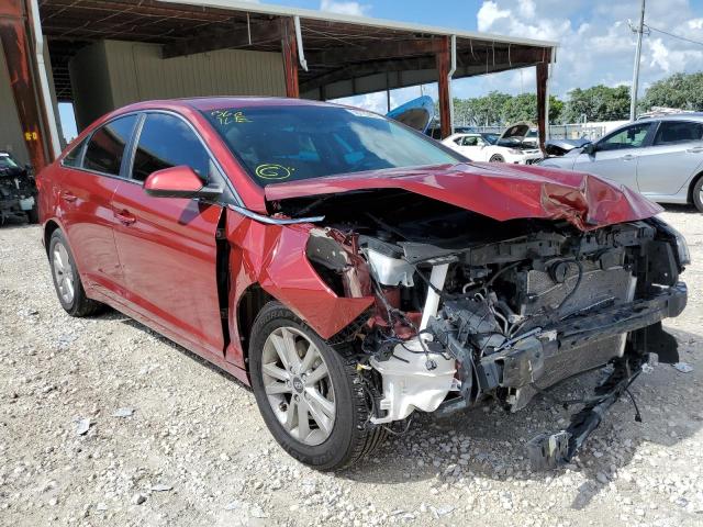 HYUNDAI SONATA SE 2016 with VIN 5NPE24AF3GH271724 - Photo from auction