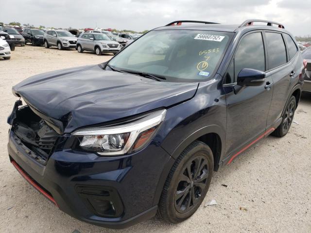 Photo 2 from auction – 2020 SUBARU FORESTER S with VIN JF2SKARC8LH536451