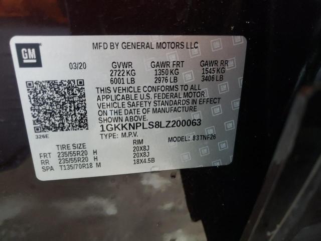 Zdjęcie 10 z aukcji – 2020 GMC ACADIA DEN z VIN 1GKKNPLS8LZ200063