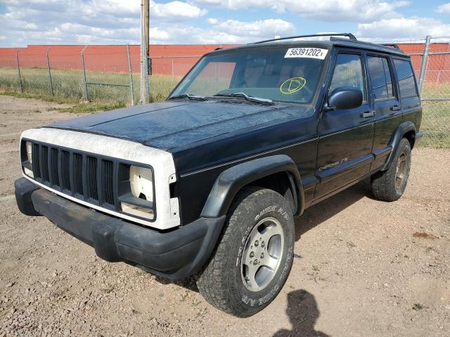 Photo 2 from auction – 1998 JEEP CHEROKEE S with VIN 1J4FJ68S9WL115035