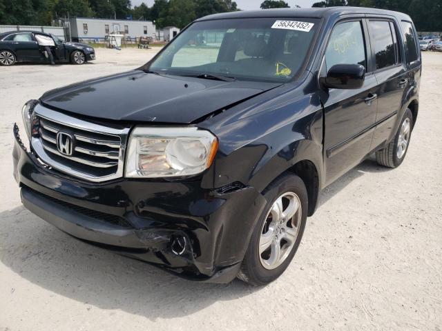 Photo 2 from auction – 2012 HONDA PILOT EXL with VIN 5FNYF3H57CB033988
