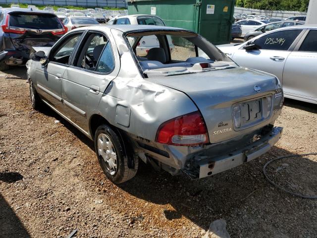 Photo 3 from auction – 2002 NISSAN SENTRA XE with VIN 3N1CB51D32L649189