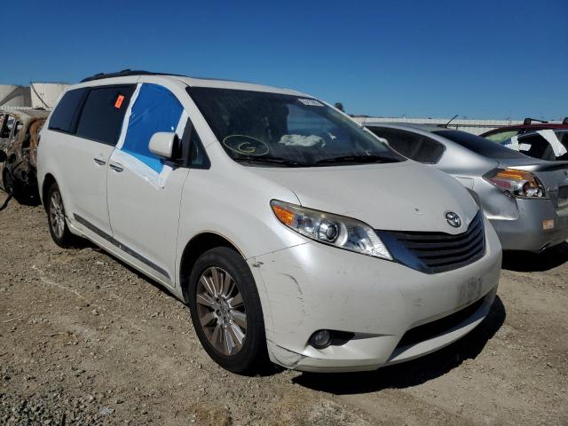 TOYOTA SIENNA XLE 2015 with VIN 5TDDK3DC5FS104684 - Photo from auction