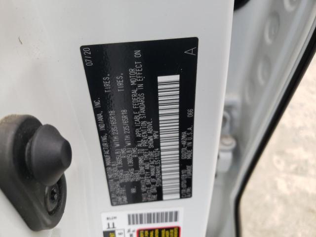Photo 10 from auction – 2020 TOYOTA HIGHLANDER with VIN 5TDHZRAHXLS511024