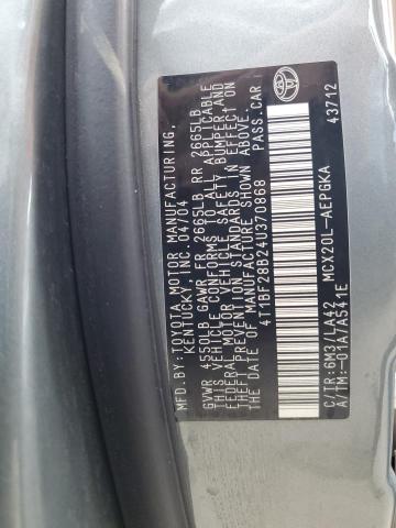 Photo 10 from auction – 2004 TOYOTA AVALON XL with VIN 4T1BF28B24U370868
