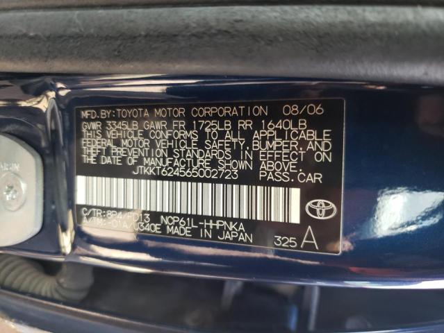 Photo 10 from auction – 2006 TOYOTA SCION XA with VIN JTKKT624565002723