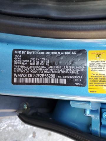 Photo 10 from auction – 2015 MINI COOPER S with VIN WMWXU3C52F2B56288