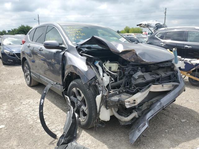 Photo 1 from auction – 2018 HONDA CR-V EX with VIN 7FARW2H54JE039411
