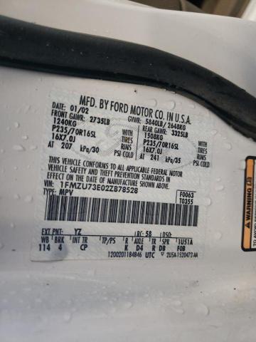 Photo 10 from auction – 2002 FORD EXPLORER X with VIN 1FMZU73E02ZB78528