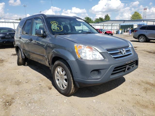 Photo 1 from auction – 2006 HONDA CR-V EX with VIN SHSRD78886U421952