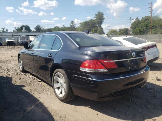 Photo 3 from auction – 2007 BMW 750 with VIN WBAHN83517DT73218