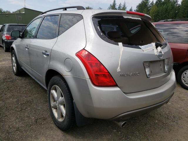 Photo 3 from auction – 2003 NISSAN MURANO SL with VIN JN8AZ08W13W226959