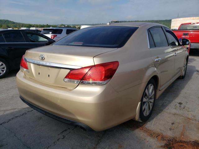 Photo 4 from auction – 2011 TOYOTA AVALON BAS with VIN 4T1BK3DB5BU400692