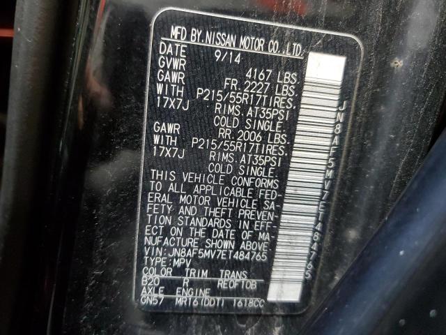 Photo 10 from auction – 2014 NISSAN JUKE S with VIN JN8AF5MV7ET484765