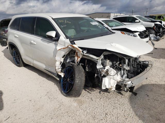 TOYOTA HIGHLANDER 2016 with VIN 5TDZKRFH0GS183684 - Photo from auction