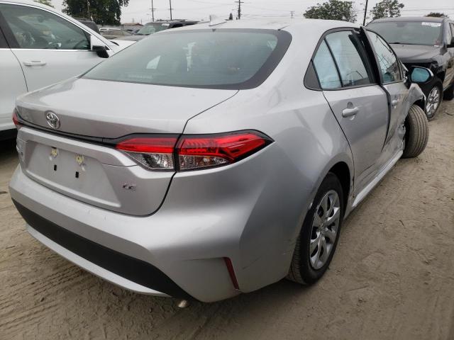 Photo 4 from auction – 2022 TOYOTA COROLLA LE with VIN 5YFEPMAE4NP329459