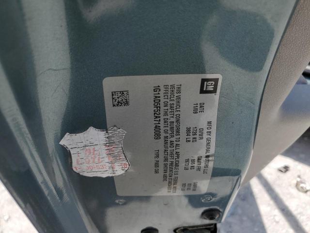 Photo 10 from auction – 2010 CHEVROLET COBALT 1LT with VIN 1G1AD5F52A7140089