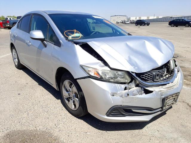 HONDA CIVIC LX 2013 with VIN 19XFB2F56DE273198 - Photo from auction
