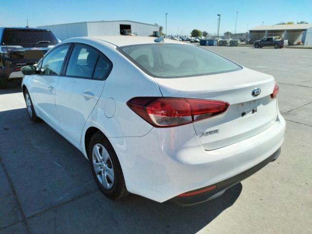 Photo 3 from auction – 2017 KIA FORTE LX with VIN 3KPFK4A74HE140949