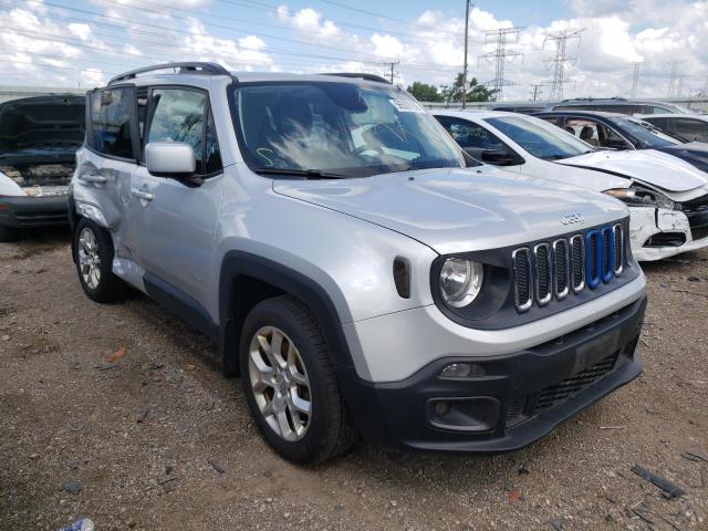 JEEP RENEGADE L 2017 with VIN ZACCJABB3HPG46525 - Photo from auction