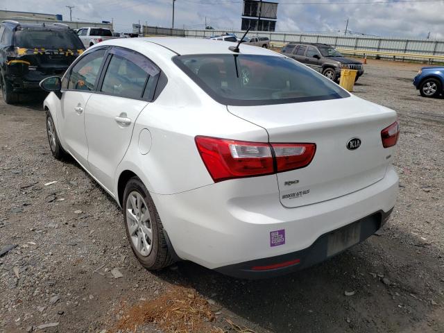 Photo 3 from auction – 2014 KIA RIO LX with VIN KNADM4A30E6398639