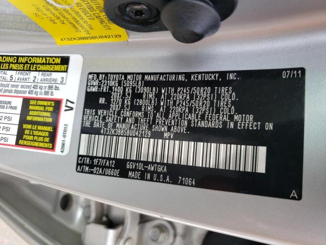 Photo 10 from auction – 2011 TOYOTA VENZA with VIN 4T3ZK3BB5BU042129