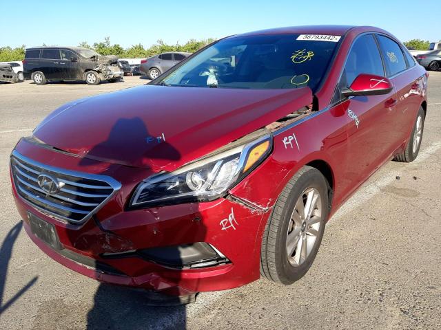 Photo 2 from auction – 2016 HYUNDAI SONATA SE with VIN 5NPE24AF2GH432791