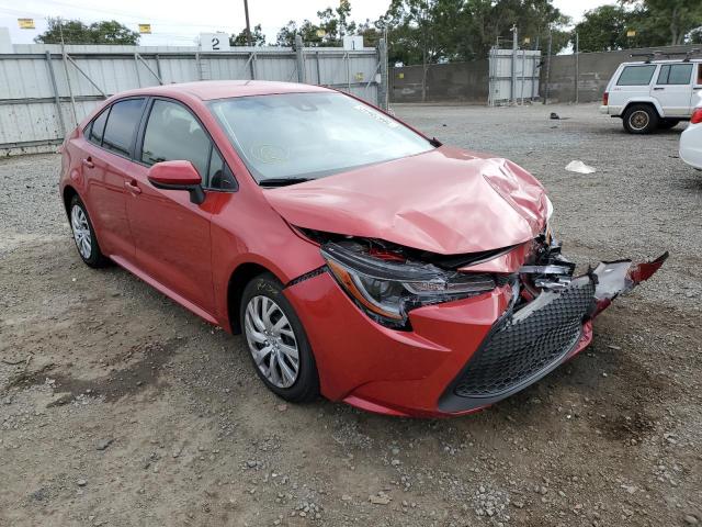 TOYOTA COROLLA LE 2020 with VIN JTDEPRAE6LJ094318 - Photo from auction