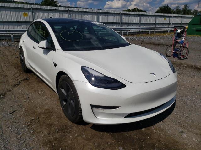 TESLA MODEL 3 2021 with VIN 5YJ3E1EA6MF062936 - Photo from auction