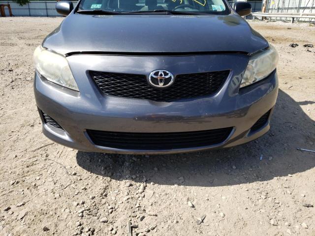 Photo 9 from auction – 2009 TOYOTA COROLLA BA with VIN JTDBL40E19J000616