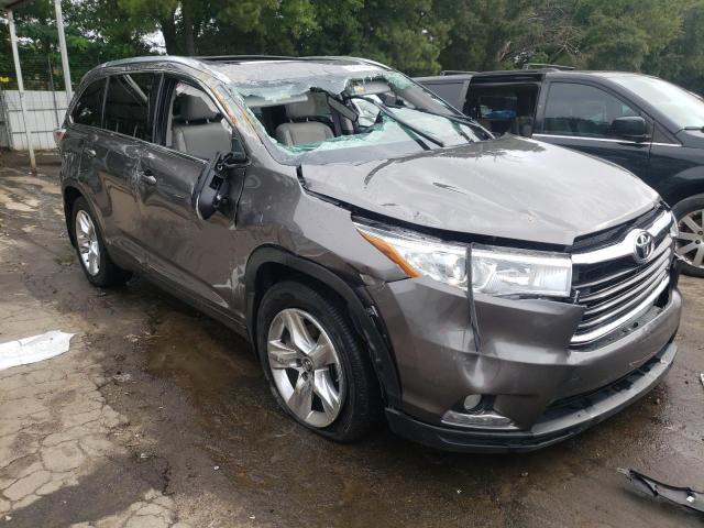 TOYOTA HIGHLANDER 2016 with VIN 5TDDKRFH3GS356222 - Photo from auction