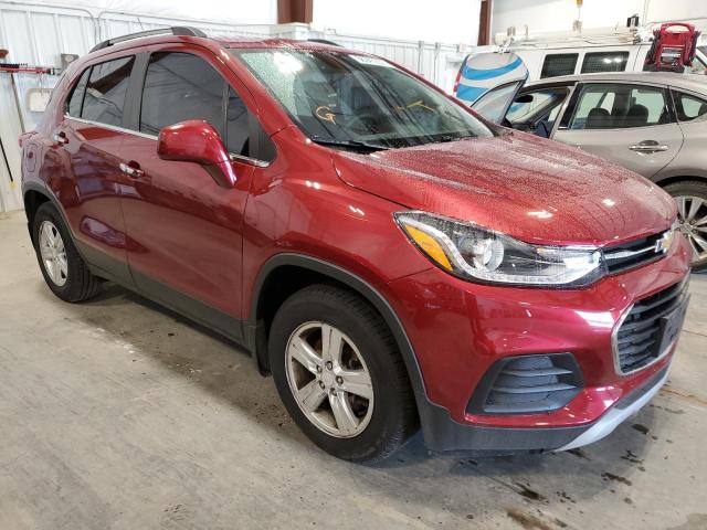 CHEVROLET TRAX 1LT 2018 with VIN 3GNCJLSBXJL261495 - Photo from auction