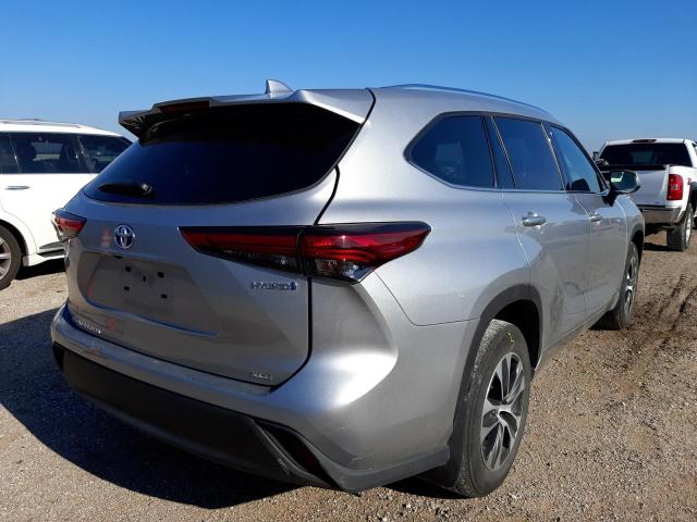 Photo 4 from auction – 2021 TOYOTA HIGHLANDER with VIN 5TDGBRCH3MS520095