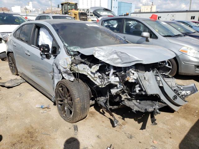 TOYOTA COROLLA SE 2022 with VIN 5YFS4MCE6NP107627 - Photo from auction