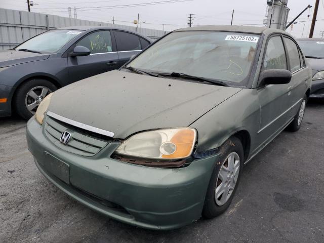 Photo 2 from auction – 2003 HONDA CIVIC LX with VIN 2HGES16553H502819