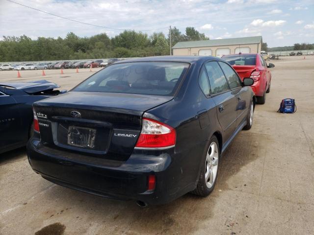 Photo 4 from auction – 2009 SUBARU LEGACY 2.5 with VIN 4S3BL626X97228726