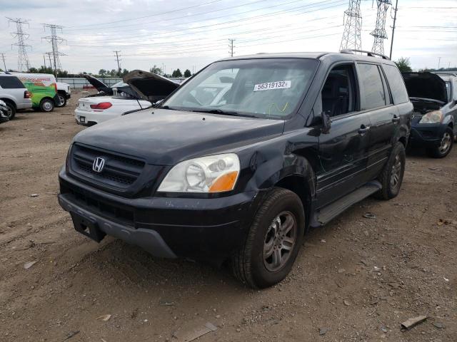Photo 2 from auction – 2003 HONDA PILOT EXL with VIN 2HKYF18603H512087