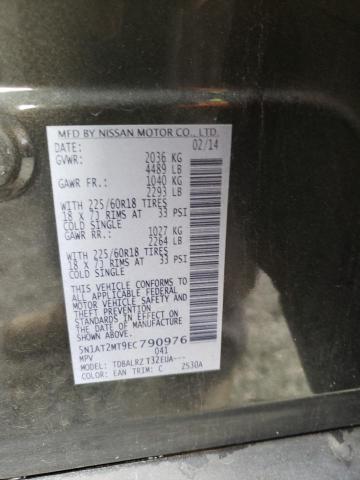 Photo 10 from auction – 2014 NISSAN ROGUE S with VIN 5N1AT2MT9EC790976