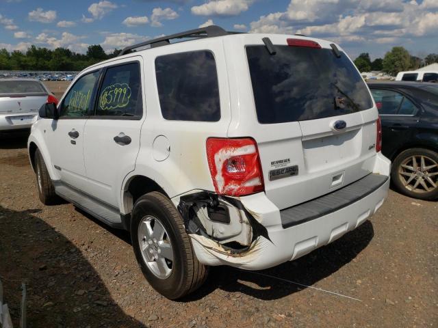 Photo 3 from auction – 2008 FORD ESCAPE XLT with VIN 1FMCU93168KB25669