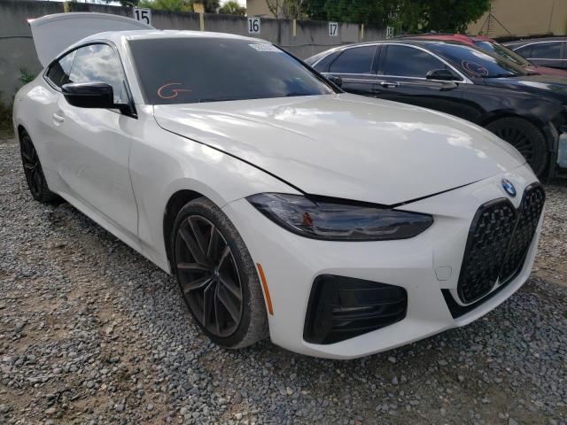 BMW 430I 2022 with VIN WBA53AP05NCH96534 - Photo from auction