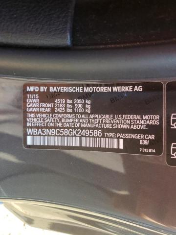 Photo 10 from auction – 2016 BMW 428 XI with VIN WBA3N9C58GK249586