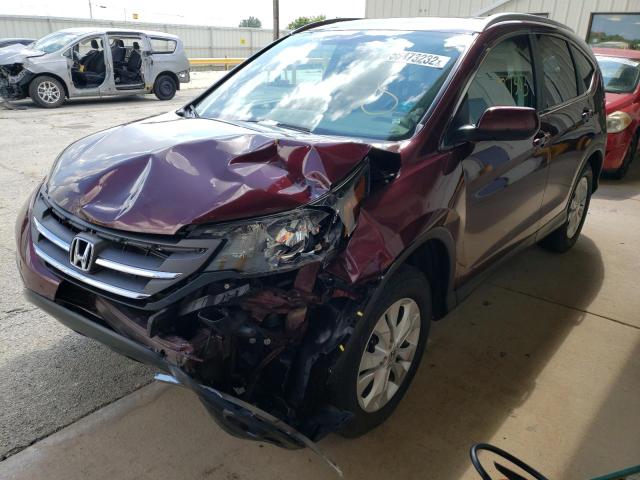 Photo 2 from auction – 2014 HONDA CR-V EXL with VIN 5J6RM4H76EL010763