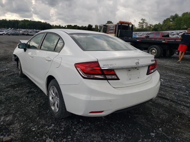Photo 3 from auction – 2015 HONDA CIVIC LX with VIN 19XFB2F53FE221949