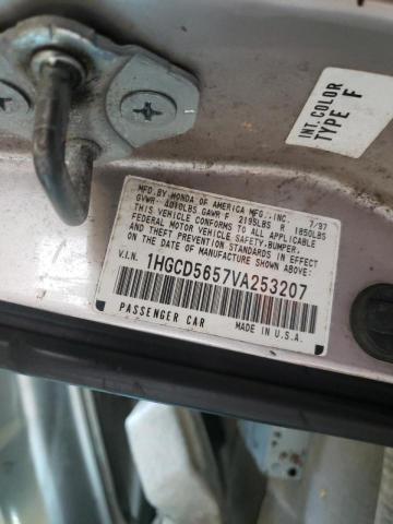 Photo 10 from auction – 1997 HONDA ACCORD EX with VIN 1HGCD5657VA253207